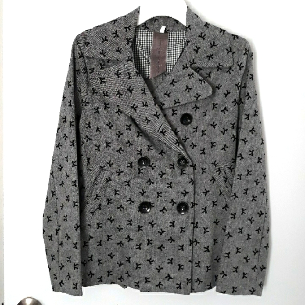 Moon Collection lightweight pea coat